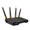 Rūteris (maršrutētājs) ASUS TUF Gaming AX3000 V2 Gigabit Ethernet Dual-band (2.4 GHz / 5 GHz) Black, Orange (KILASUROU0067) - foto 7