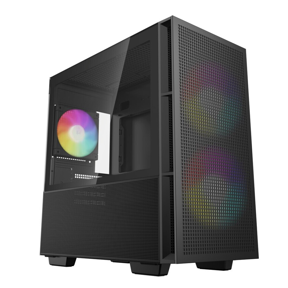 Datoru korpuss DeepCool CH360 Black (R-CH360-BKAPE3-G-1)