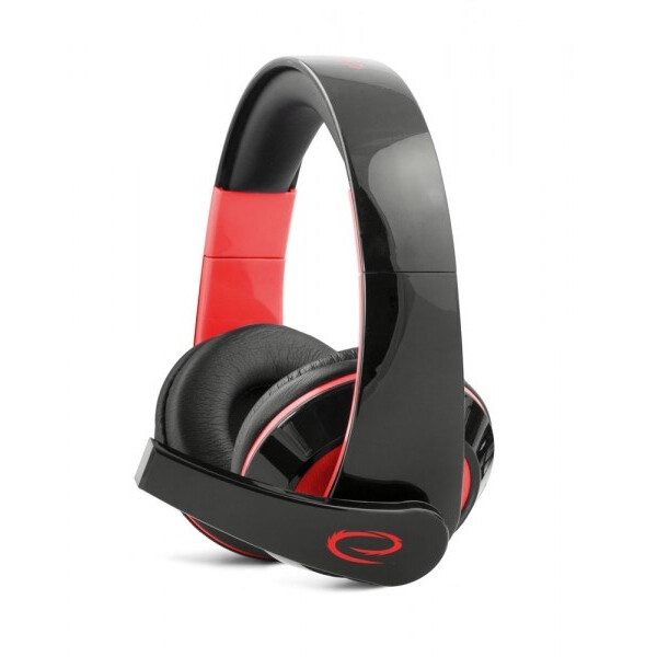 Austiņas Esperanza EGH300R Black,Red (EGH300R)