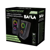 Datoru akustika Esperanza EGS103 Black (EGS103)