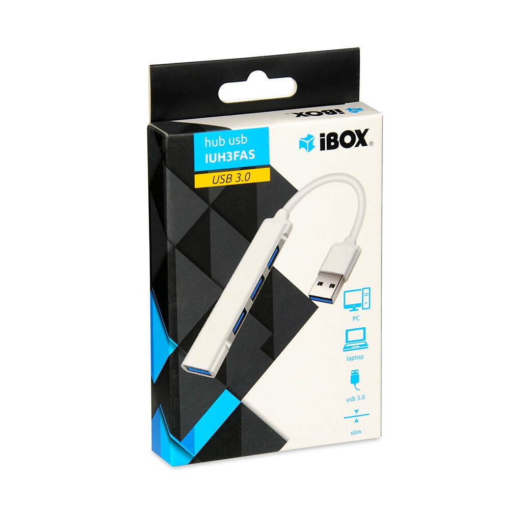 iBOX USB HUB 1x USB 3.0 + 3x USB 2.0 (IUH3FAS) - photo 3