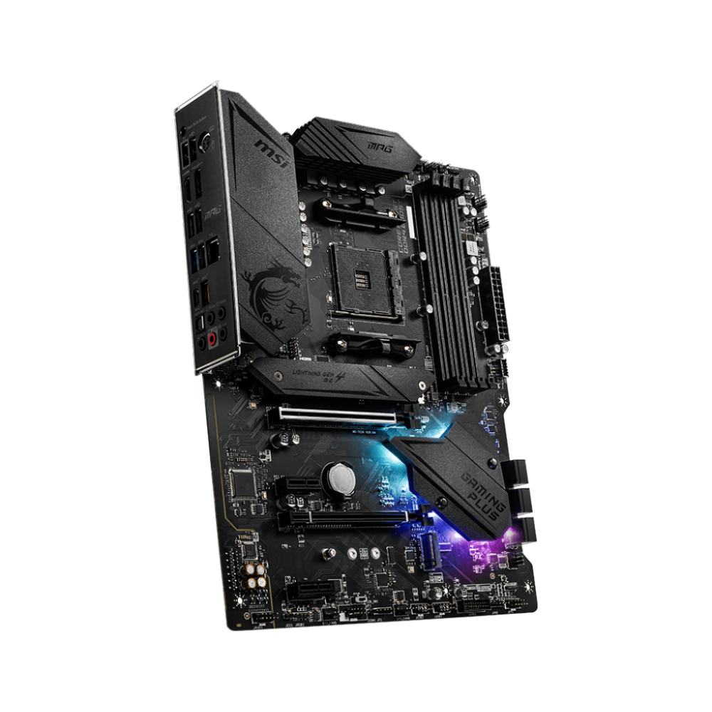 Pamatplate MSI MPG B550 GAMING PLUS AM4 ATX MB (MPG B550 GAMING PLUS) - foto 3