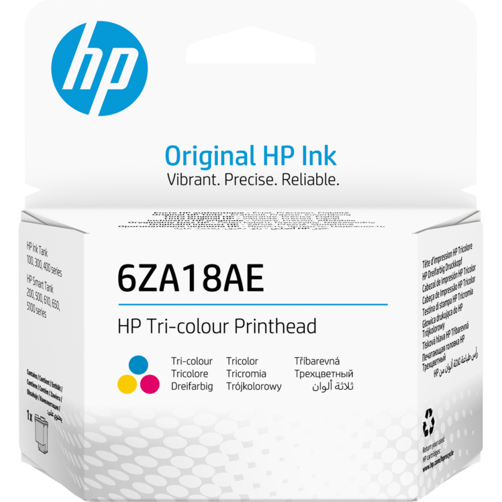 Druckkopf HP 6ZA18AE Tricolor