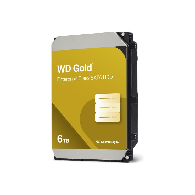 Disque dur WESTERN DIGITAL Gold 6TB (WD6004FRYZ)