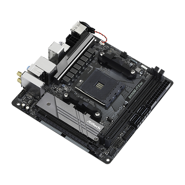 Pamatplate ASRock B550M-ITX/AC (B550M-ITX/AC) - foto 3