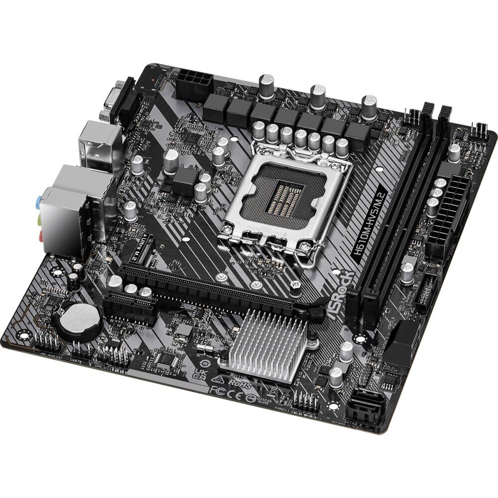 Pamatplate Asrock H610M-HVS/M.2 R2.0 (H610M-HVS/M.2 R2.0 ) - foto 4