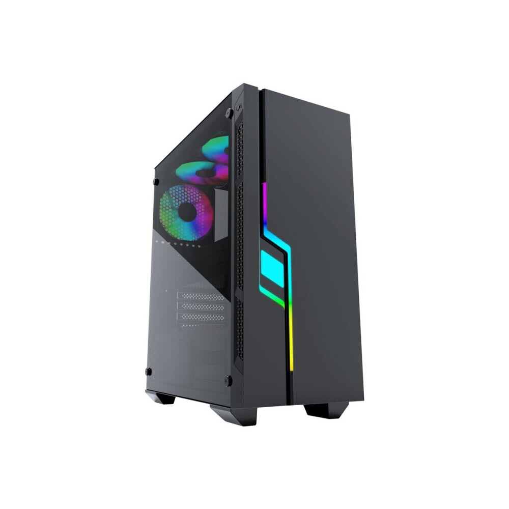 Boitiers PC Gembird Fornax 2000 Midi tower Black (CCC-FC-2000) - photo 2