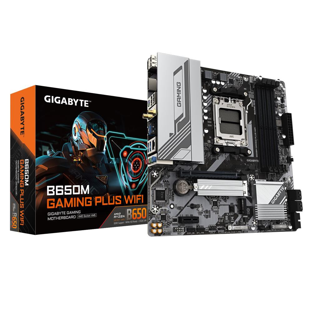 Pamatplate GIGABYTE B650 B650M GAMING PLUS WF - foto 3