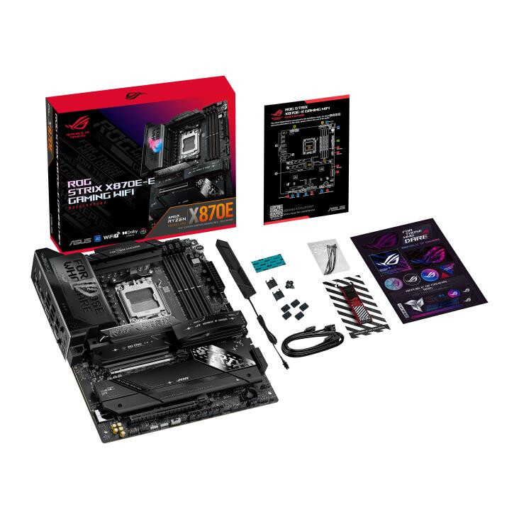 Pamatplate ASUS X870E ROG STRIX X870E-E GAMING WIFI Black (90MB1IB0-M0EAY0) - foto 3
