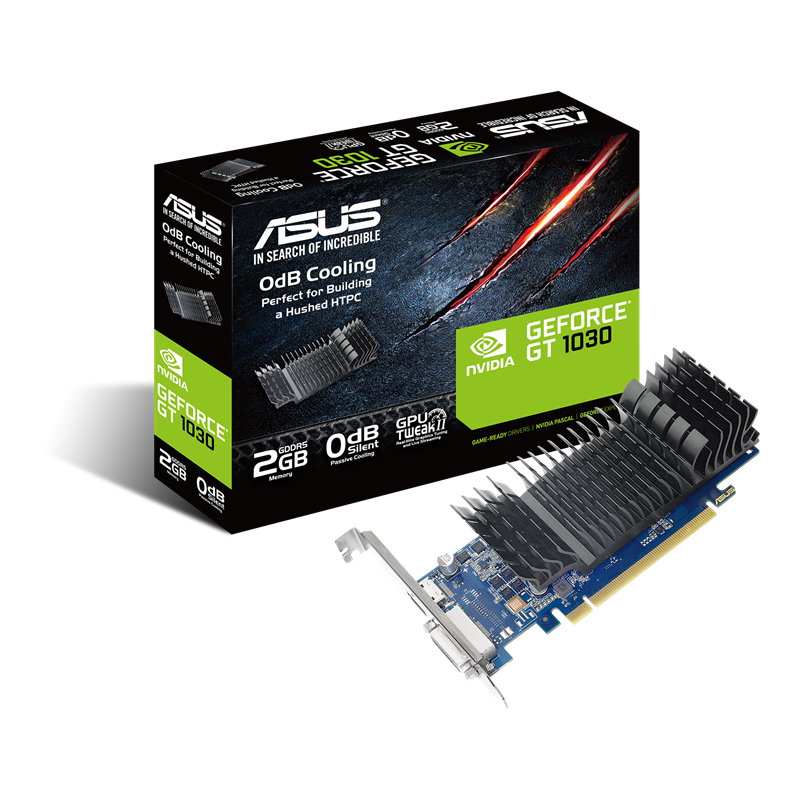 Videokarte Asus GeForce GT1030-SL-2G-BRK 2GB GDDR5 (90YV0AT0-M0NA00) - foto 3
