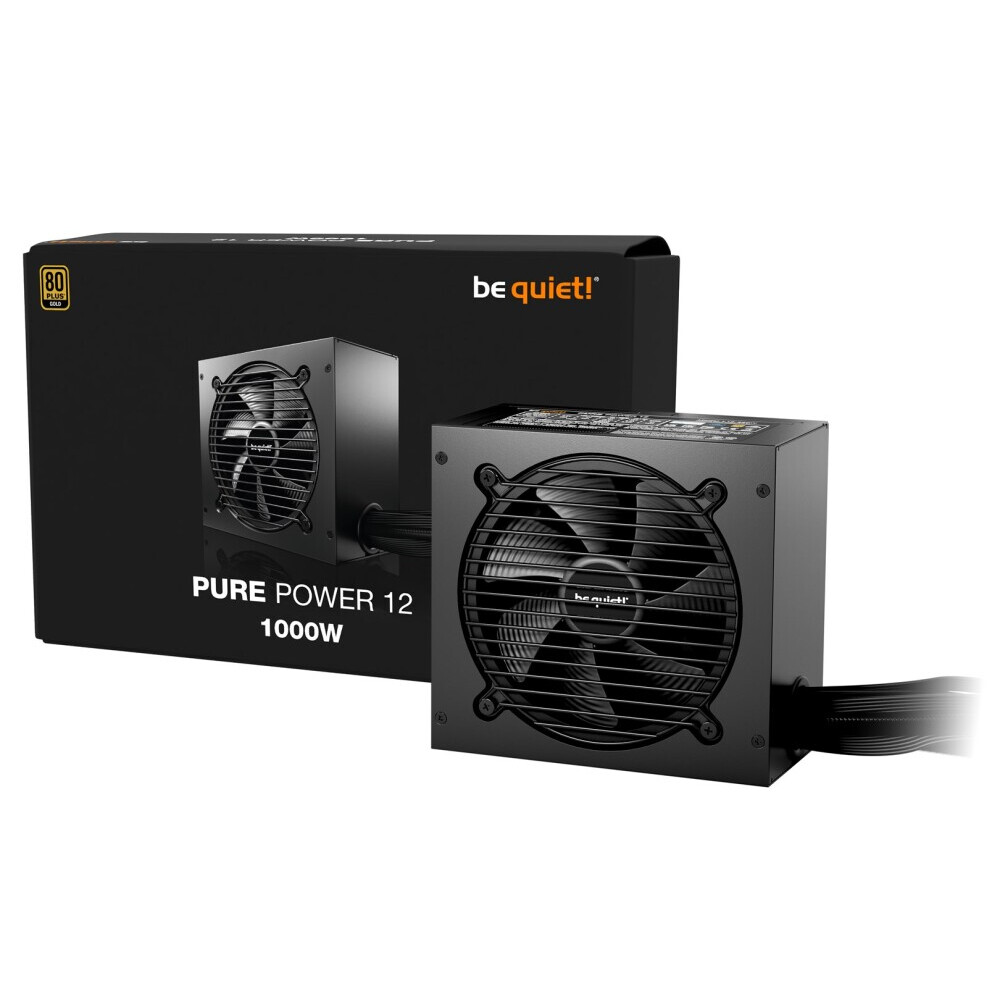 Barošanas bloks be quiet! PURE POWER 12 1000W (BP005EU) - foto 4