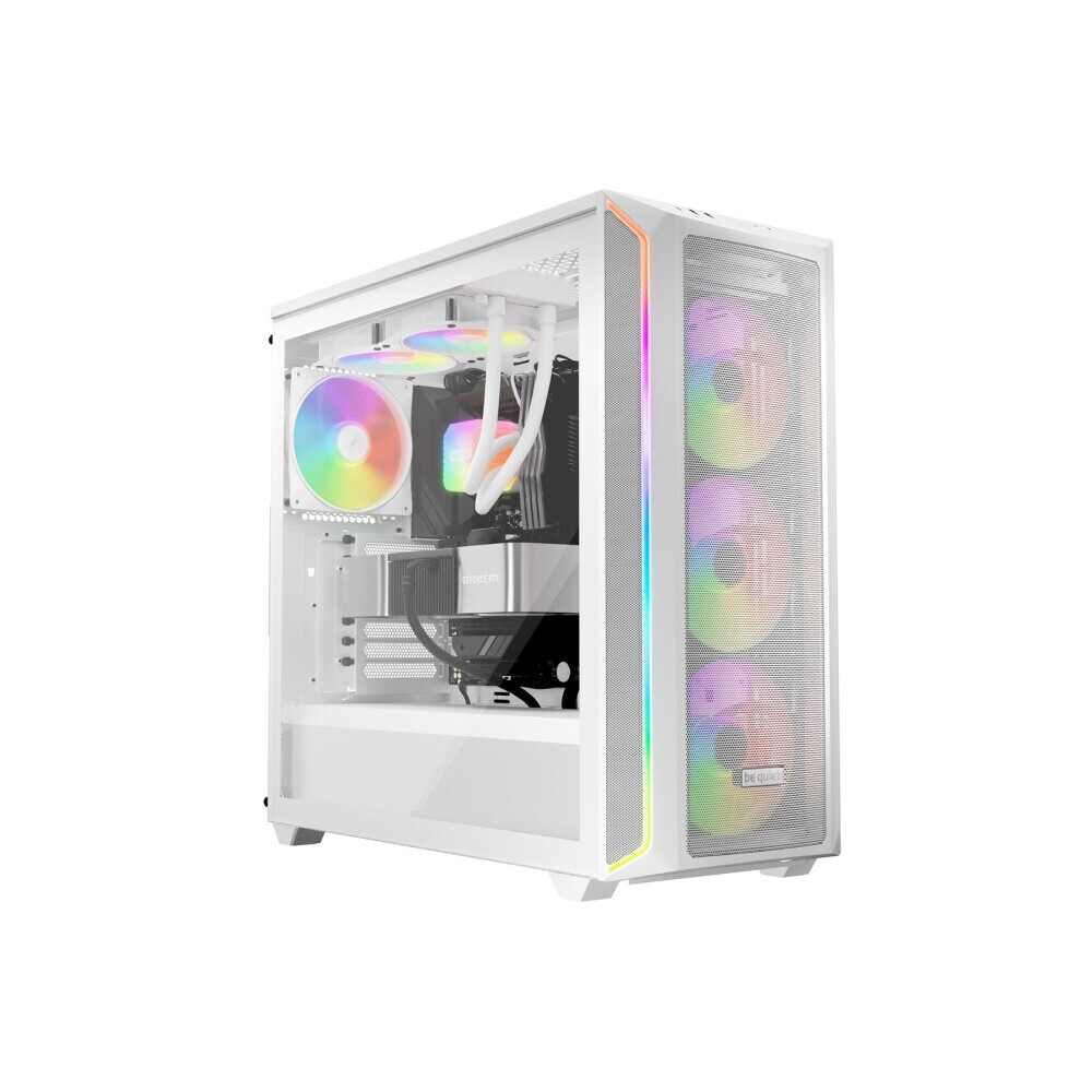 Korpusa dzesētājs be quiet! LIGHT WINGS LX 120mm  PWM High Speed 3-Pack White (BL125) - foto 4