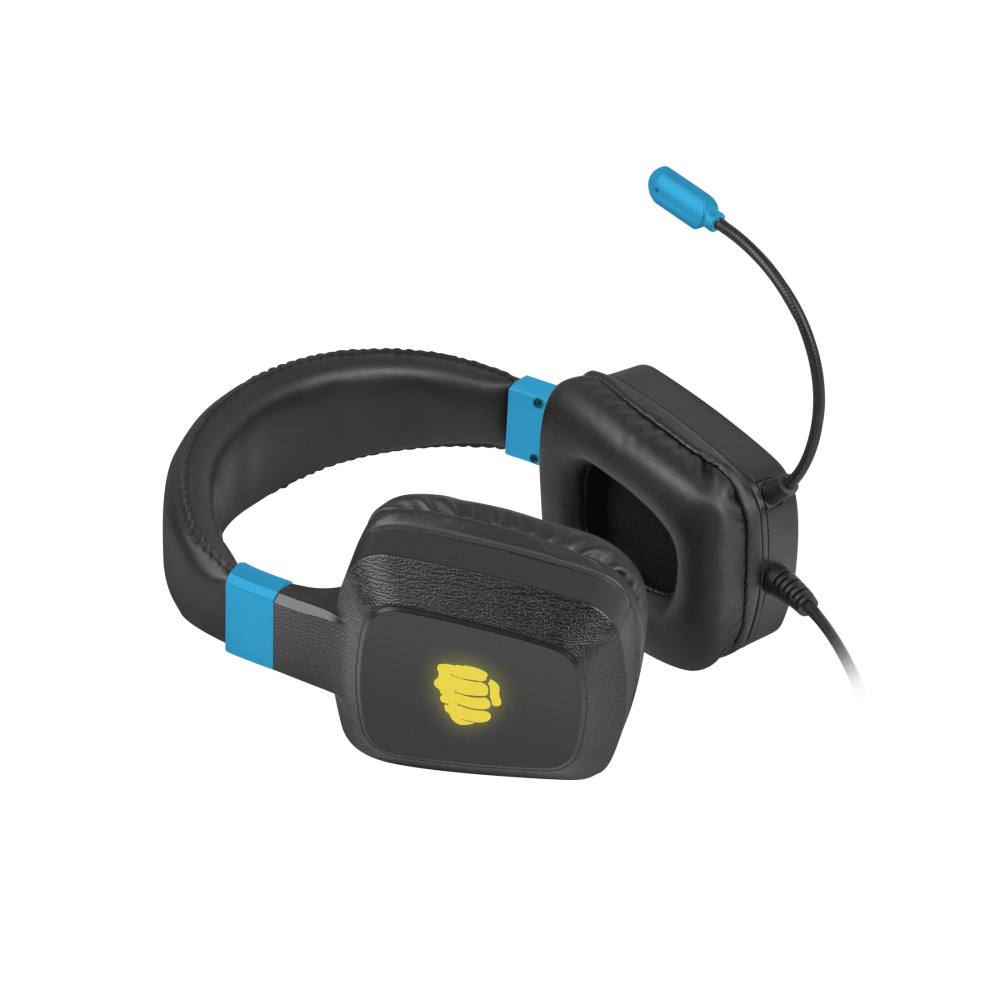 Austiņas Fury RAPTOR Black/Blue (NFU-1584) - foto 3