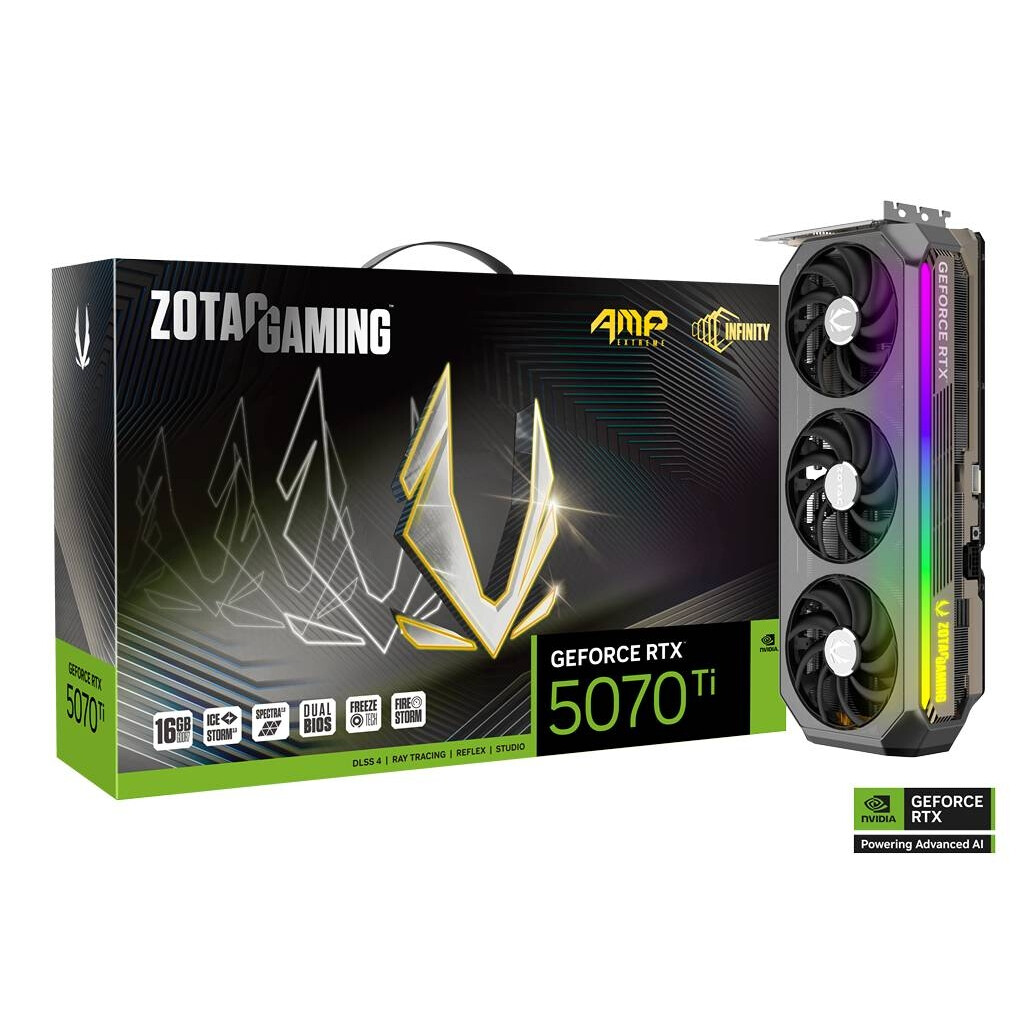 Carte graphique ZOTAC GAMING GeForce RTX 5070 Ti 16GB AMP Extreme INFINITY (ZT-B50710B-10P) - photo 4