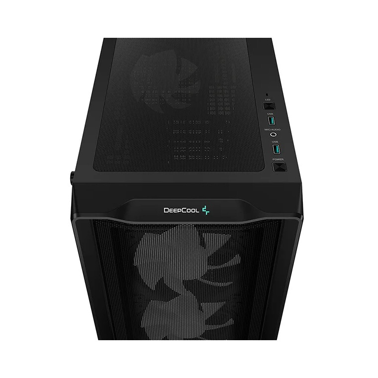 Datora korpuss Deepcool CC560 MESH V2 Mid Tower, Black(R-CC560-BKAMA4-G-2) - foto 3