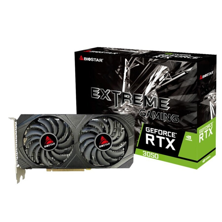 Videokarte BIOSTAR GeForce RTX 3050 Extreme Gaming 6GB GDDR6 - RTX3050-6GB - foto 2