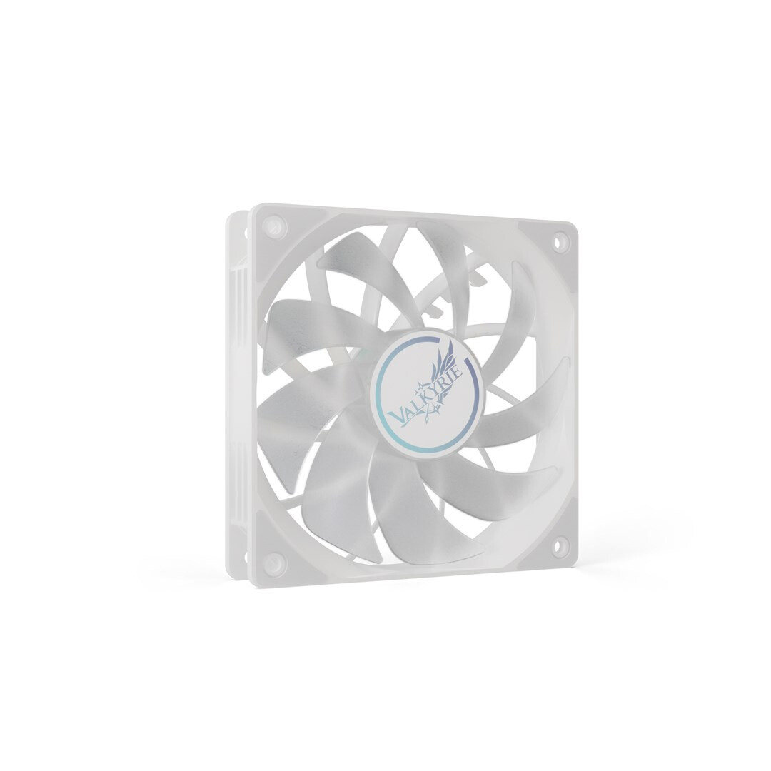 Korpusa ventilators Valkyrie V12F ARGB White - VK-FANV12FW