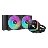 Procesoru dzesētaji DeepCool LQ240 Black (R-LQ240-BKLSMW-G-1)