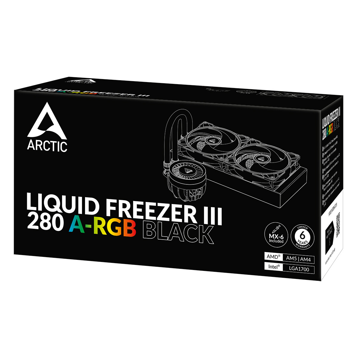 cooler ARCTIC Liquid Freezer III 280 A-RGB (ACFRE00143A) - foto 12