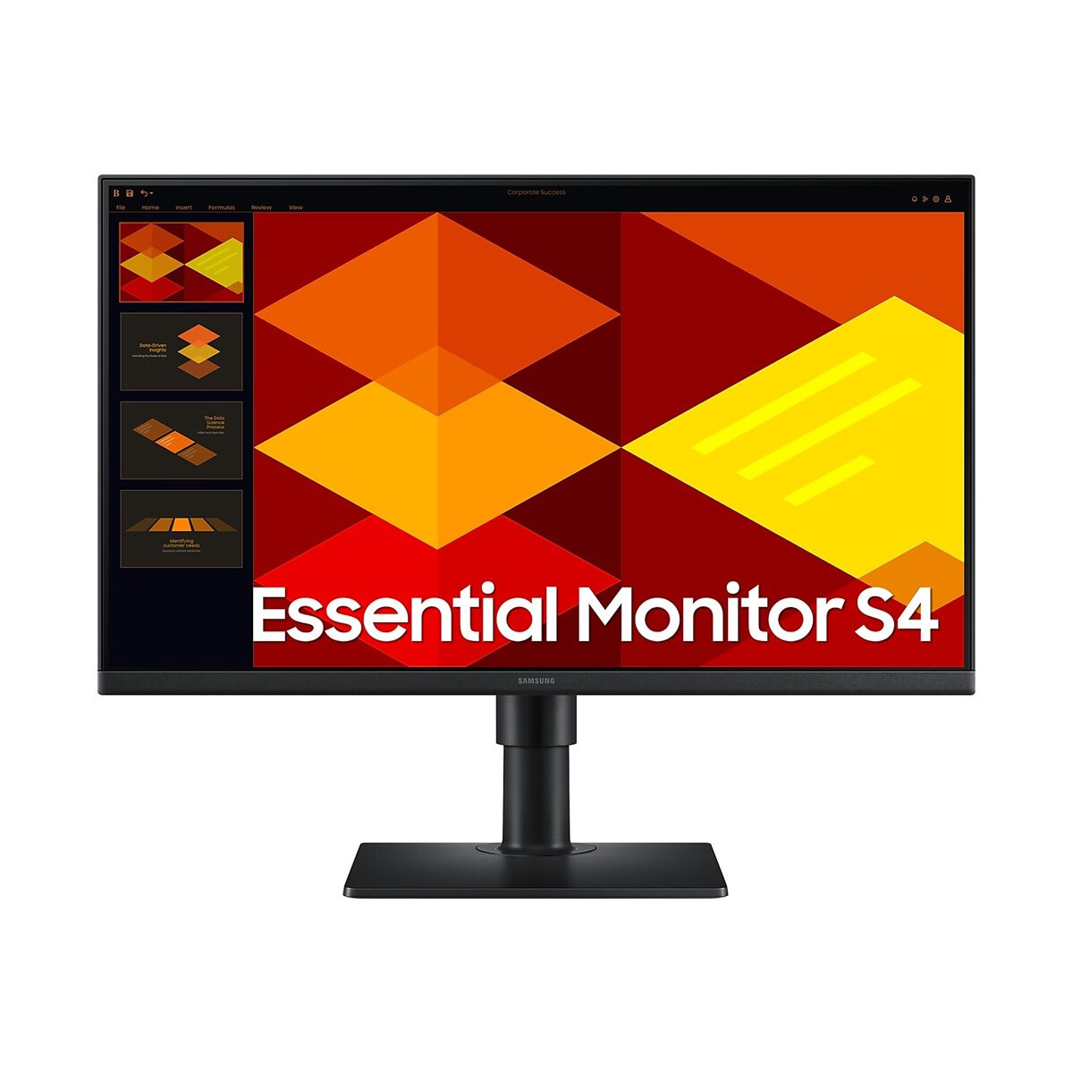 Monitors Samsung Essential S4 S24D402GAU Black - LS24D402GAUXEN