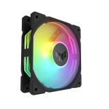Korpusa ventilators ASUS TUF Gaming TR120 ARGB Fan 12 cm Black (90DA00D0-B09000)