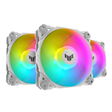 Korpusa dzesētājs ASUS TUF GAMING TF120 ARGB WHITE Kit of 3 (90DA0033-B09030)