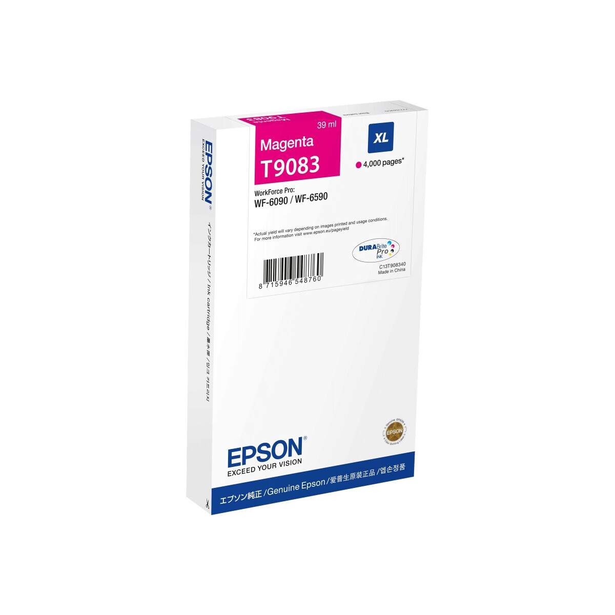 Cartouche Epson T9083 (C13T90834N)