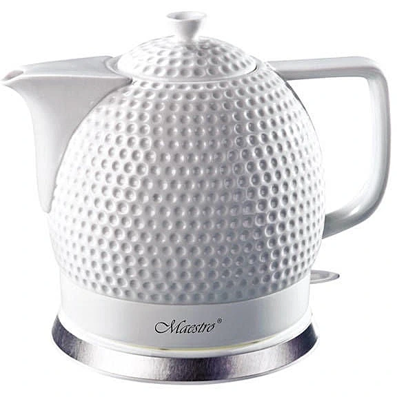 Tējkanna Maestro MR067 1.2 L White 1200 W ceramic - MR-067