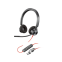 Austiņas HP Poly Blackwire 3320 Stereo Microsoft Teams Certified USB-C (8X220AA) - foto 2