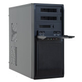 Datora korpuss Chieftec LG-01B-OP Midi Tower Black