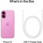 Mobilais tālrunis Apple iPhone 16 8/128GB Pink (MYEA3ZD/A) - foto 4