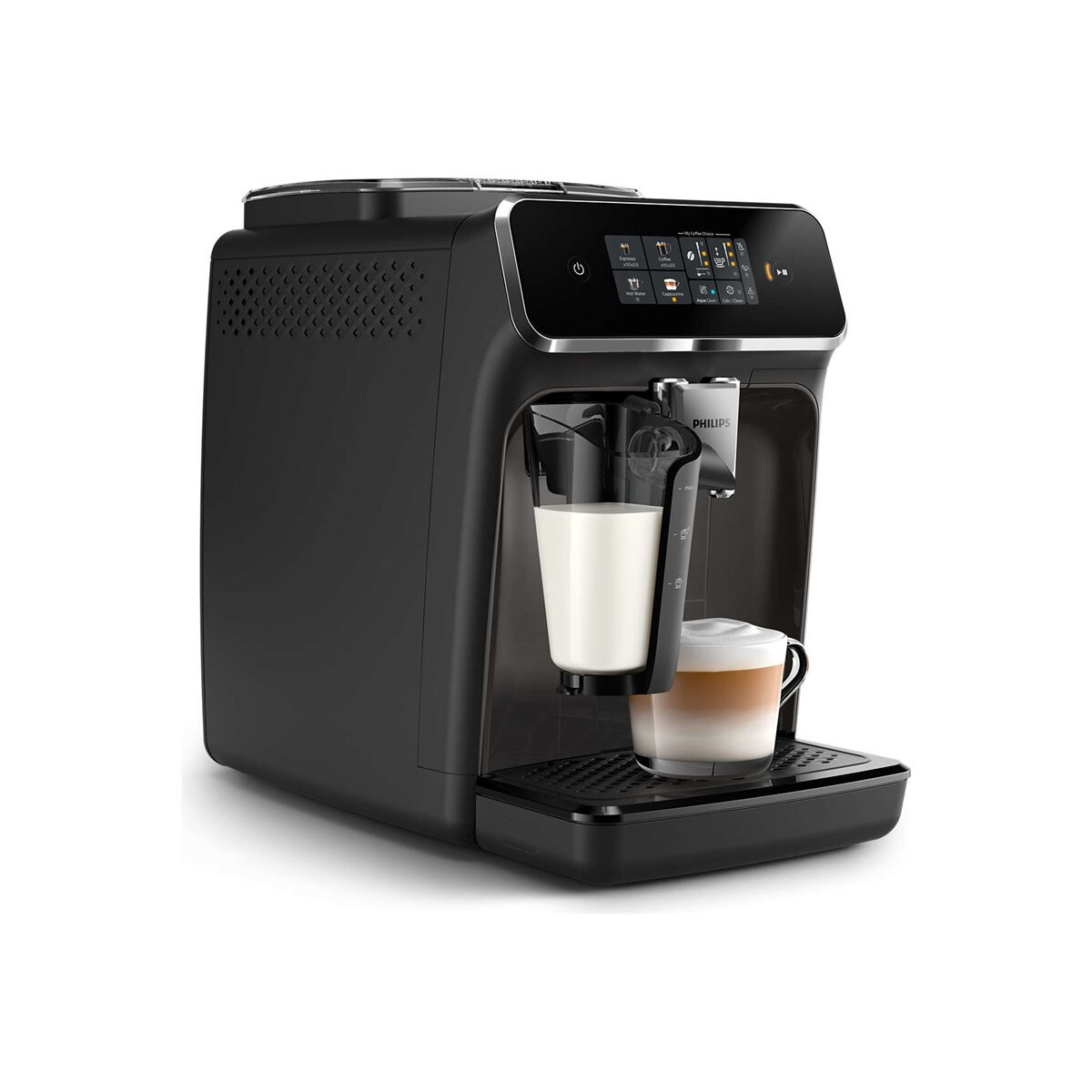 Distributeur de café Philips EP2334/10 Built-in milk frother Black - photo 2