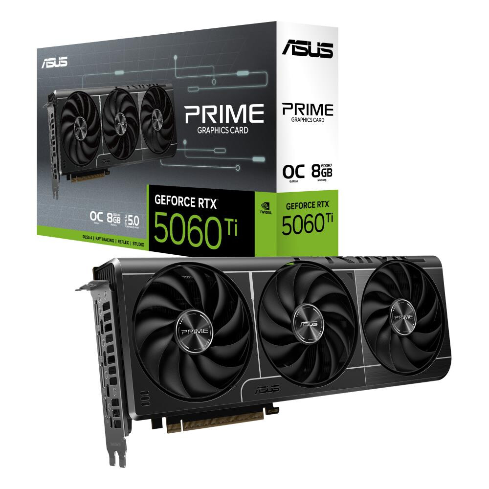Videokarte ASUS PRIME GeForce RTX 5060 Ti 8GB GDDR7 OC - PRIME-RTX5060TI-O8G - foto 5