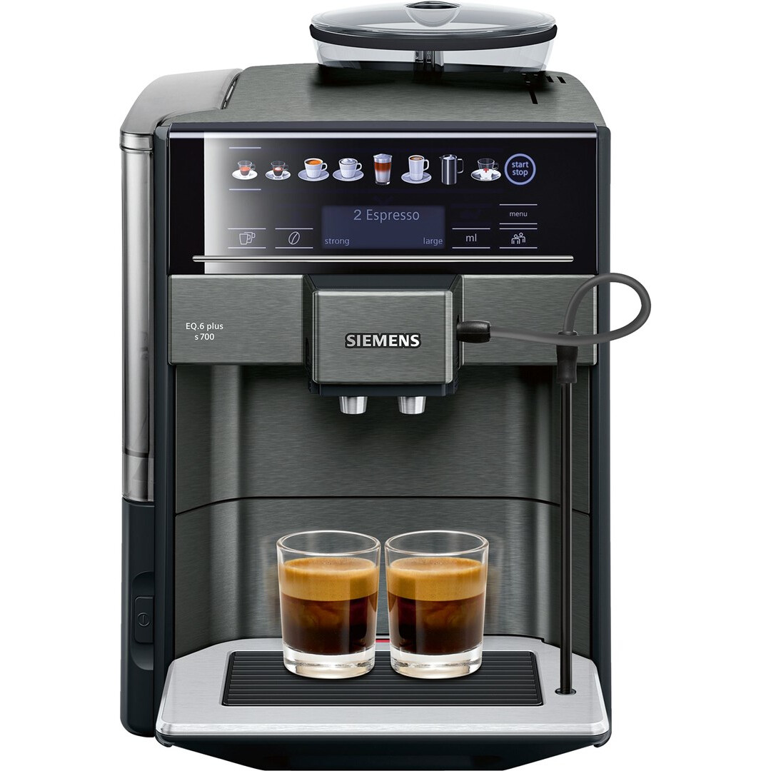 Machine à café Siemens EQ.6 plus TE657319RW Black - TE 657319RW