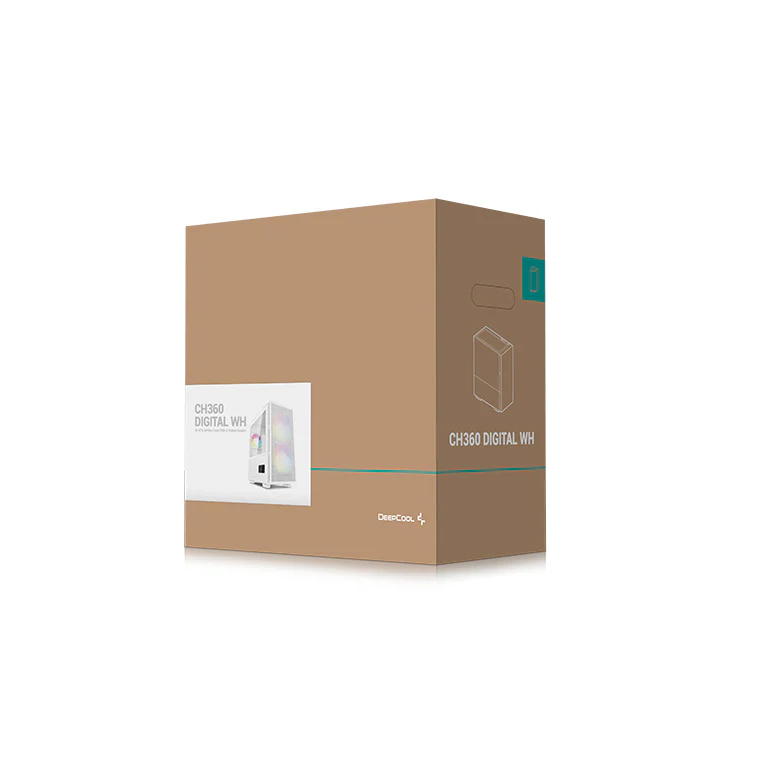 Boitiers PC DeepCool CH360 Mid Tower (R-CH360-WHAPE3D-G-1) - photo 6