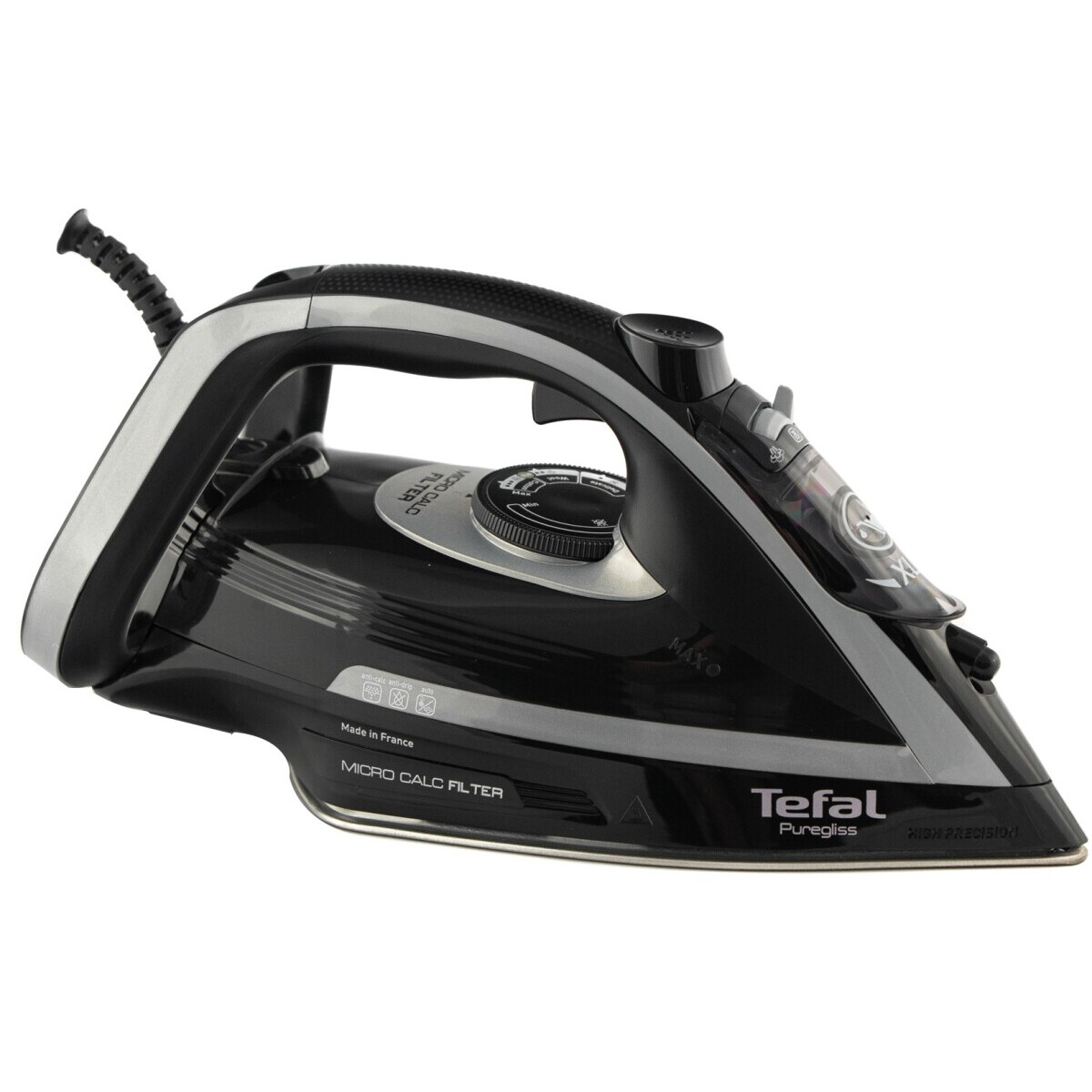 Gludeklis Tefal FV8062 Puregliss Black, Grey