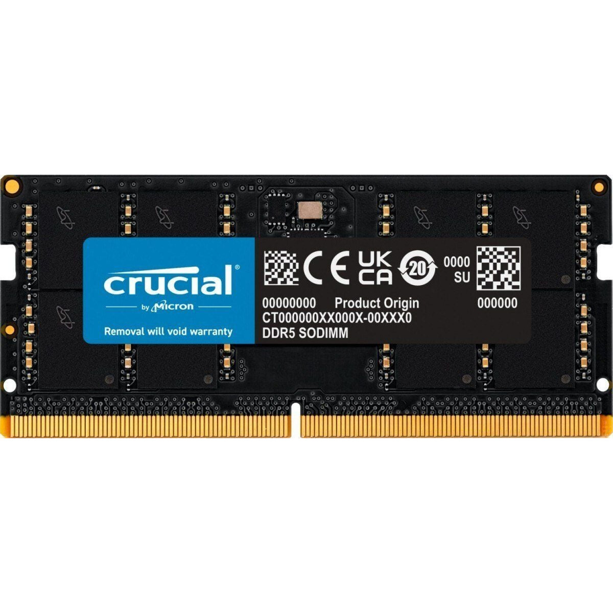 Operatīvā atmiņa Crucial 32GB DDR5-5600 SO (CT32G56C46S5)
