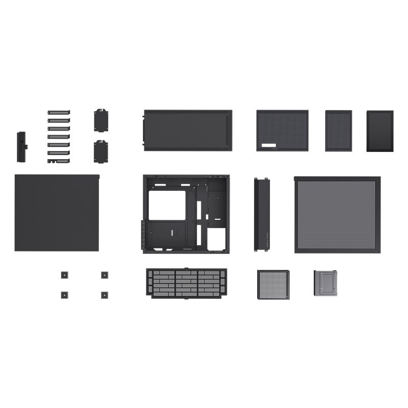 Boîtier dordinateur Jonsbo D41 MESH BLACK SC - photo 3