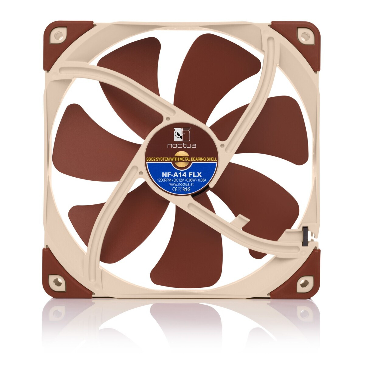 Korpusa ventilators Noctua NOC-NF-A14-FLX - NF-A14 FLX - foto 3