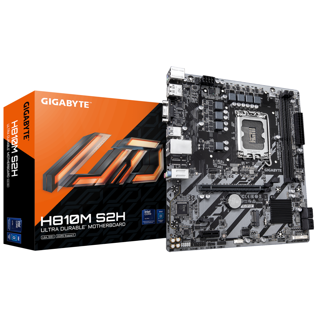 Pamatplate Gigabyte H810M S2H LGA1851 Grey