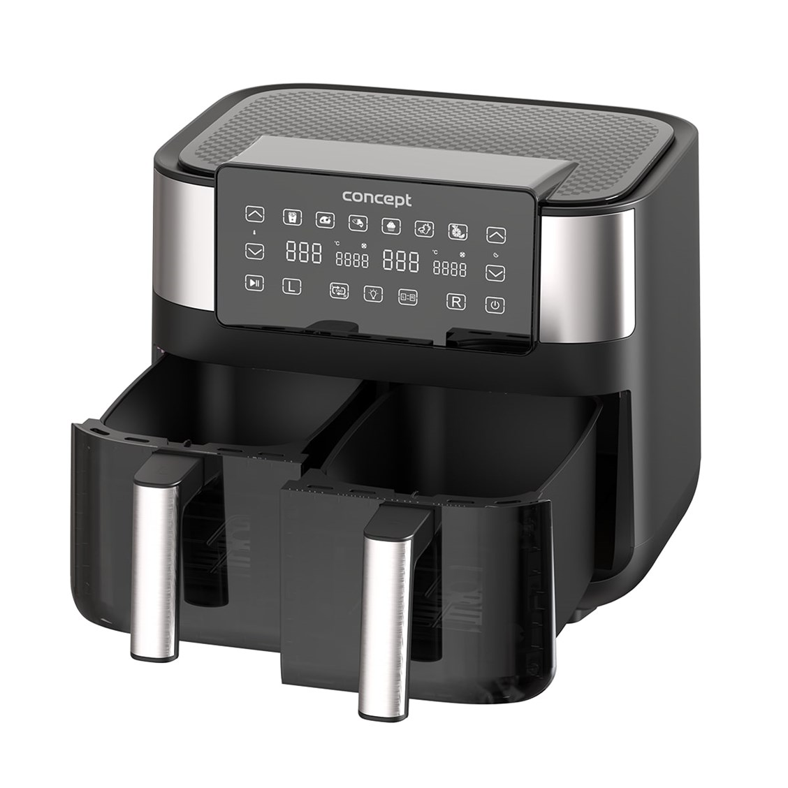 Aerogrils CONCEPT FR8000 Black, Silver