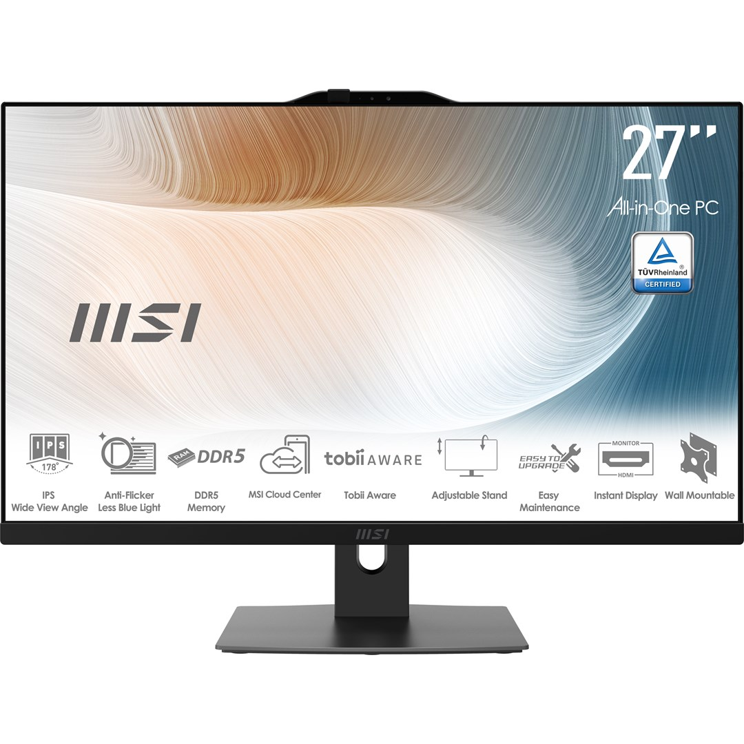 Monitors MSI Modern AM272P 1M-848EU 27" Black