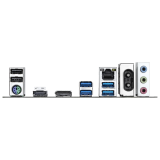 Pamatplate GIGABYTE B550 B550M DS3H AC R2 Dark brown