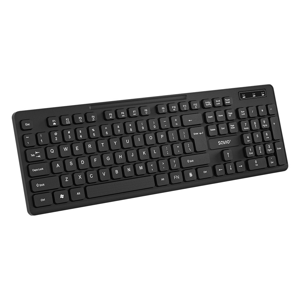 Tastatūra Savio KB-02 Black - foto 2