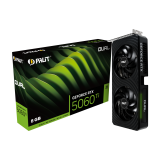 Videokarte Palit GeForce RTX 5060 Ti Dual 8GB GDDR7 Black (NE7506T019P1-GB2062D)