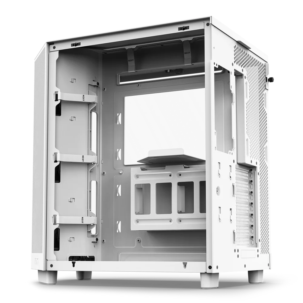 Datoru korpuss NZXT H6 Flow white (CC-H61FW-01) - foto 6