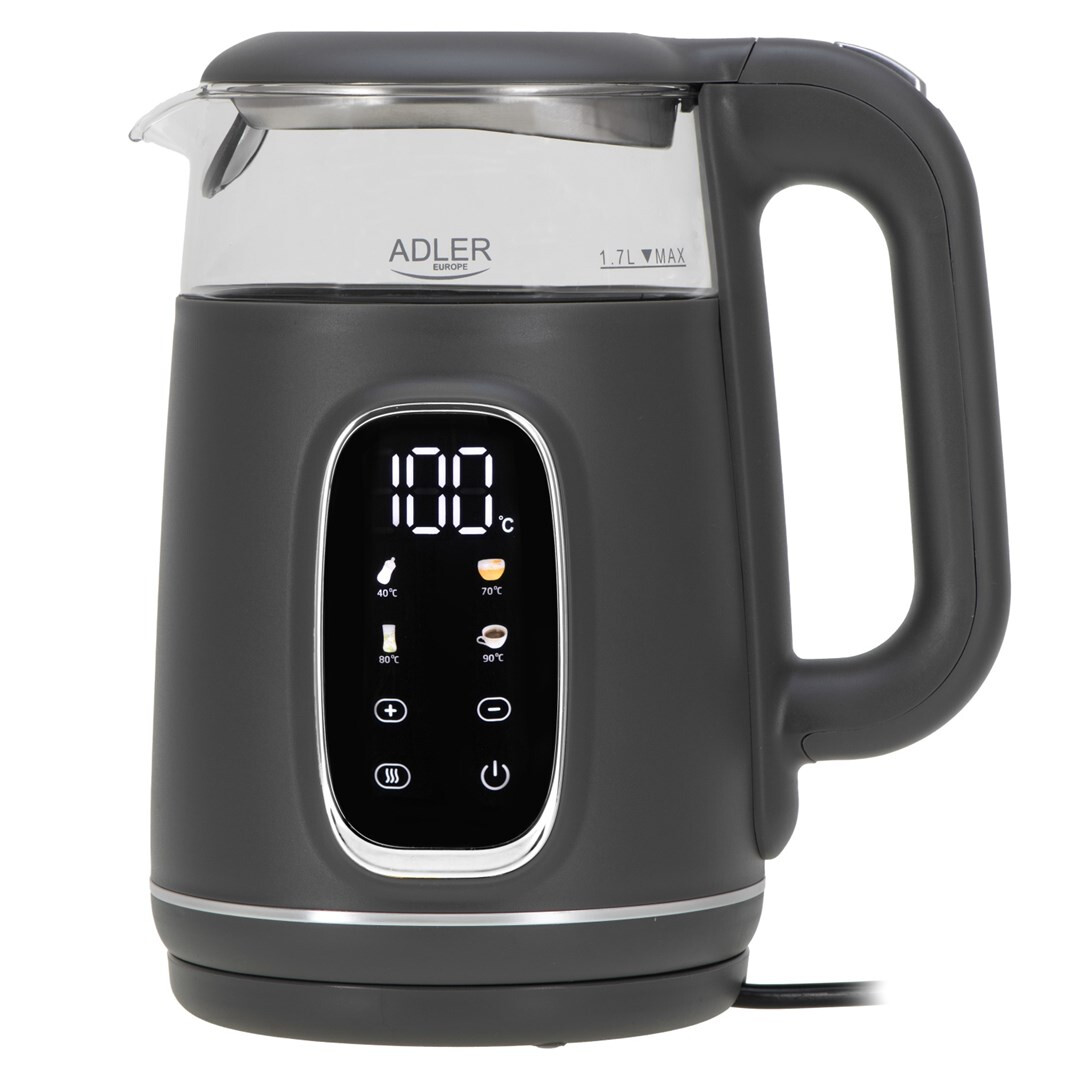 Tējkanna Adler AD 1305 Black - AD 1305gs