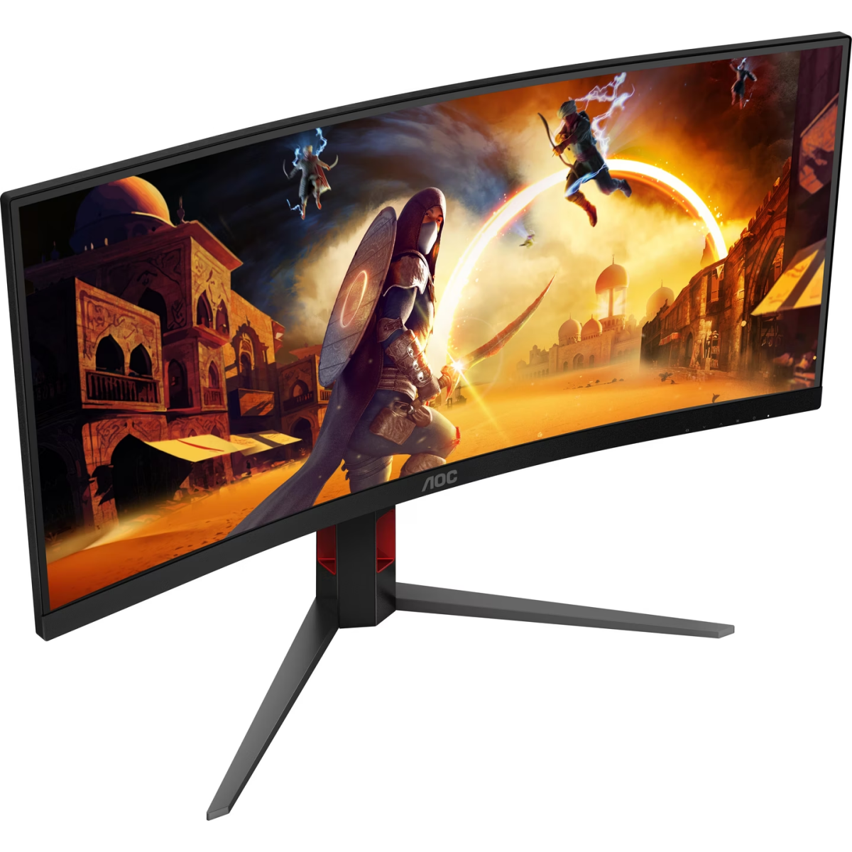 Monitors AOC CU34G4 34" Black - foto 2