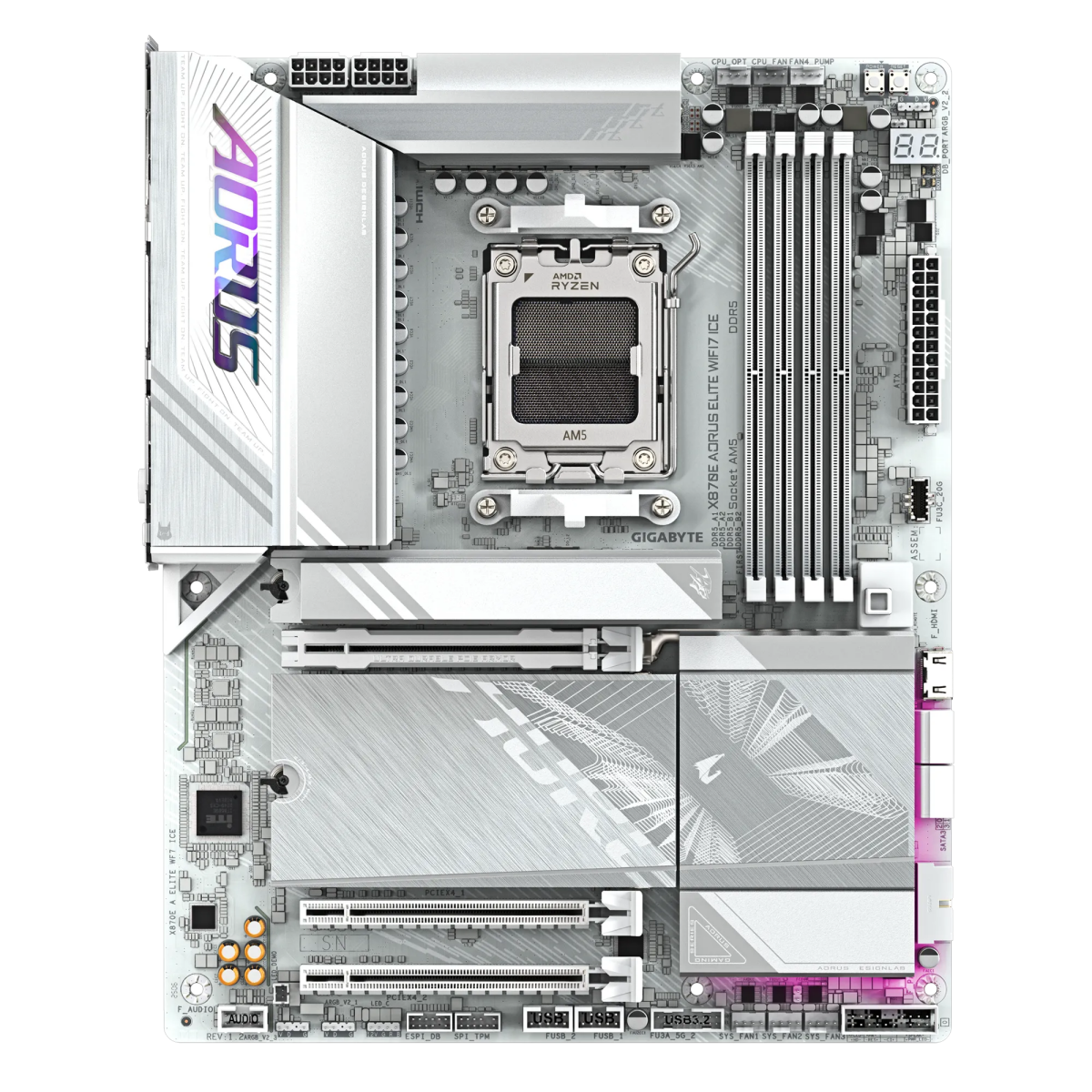 Pamatplate GIGABYTE X870E AORUS ELITE WF7 ICE - X870E A ELITE WF7 ICE