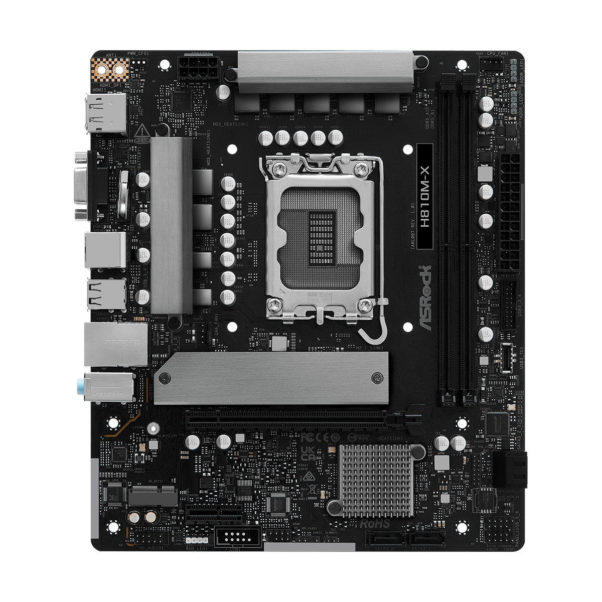 Pamatplate ASRock H810M-X - H810M-X 